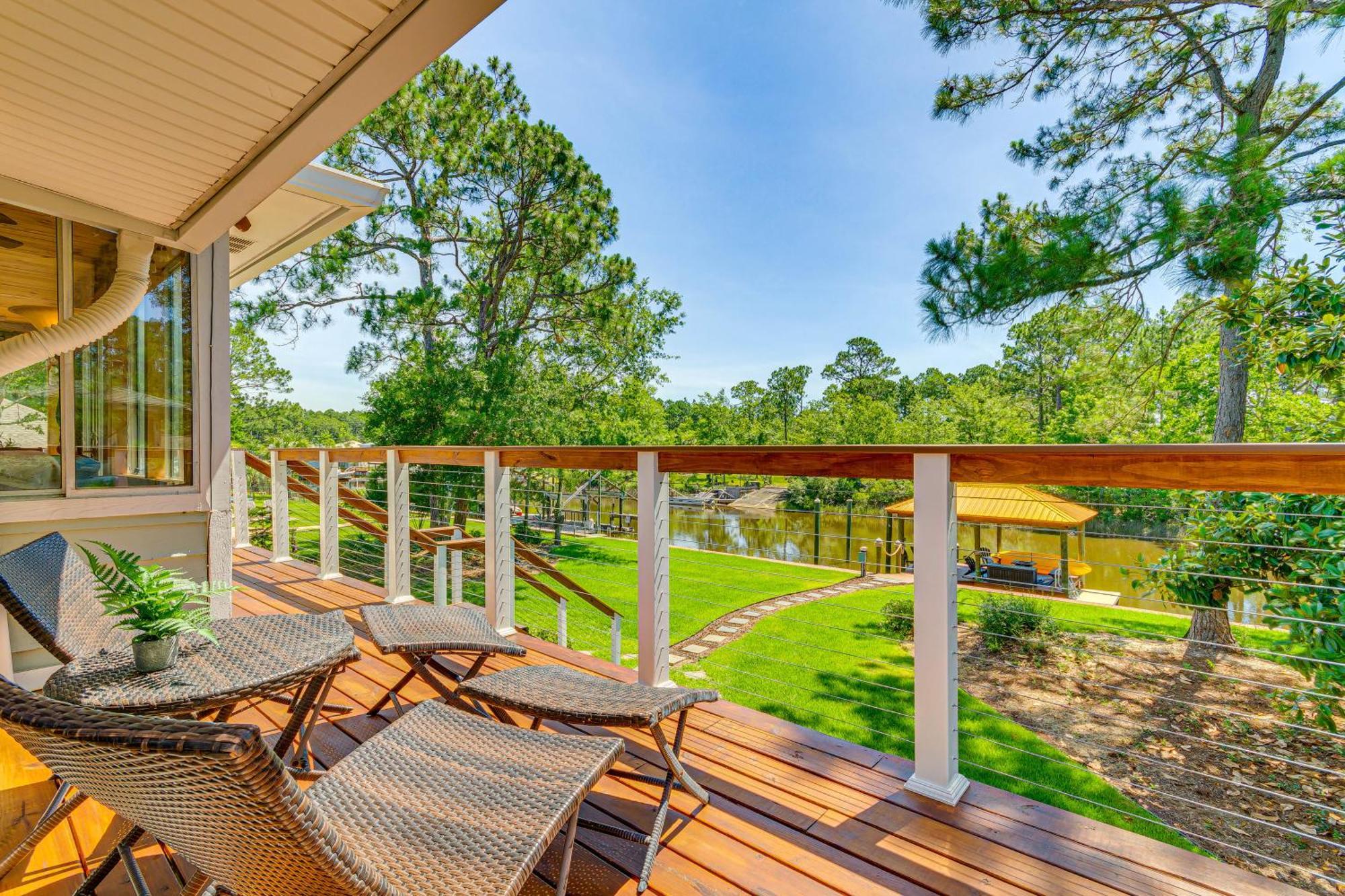 Waterfront Florida Vacation Rental With Boat Dock 밀턴 외부 사진