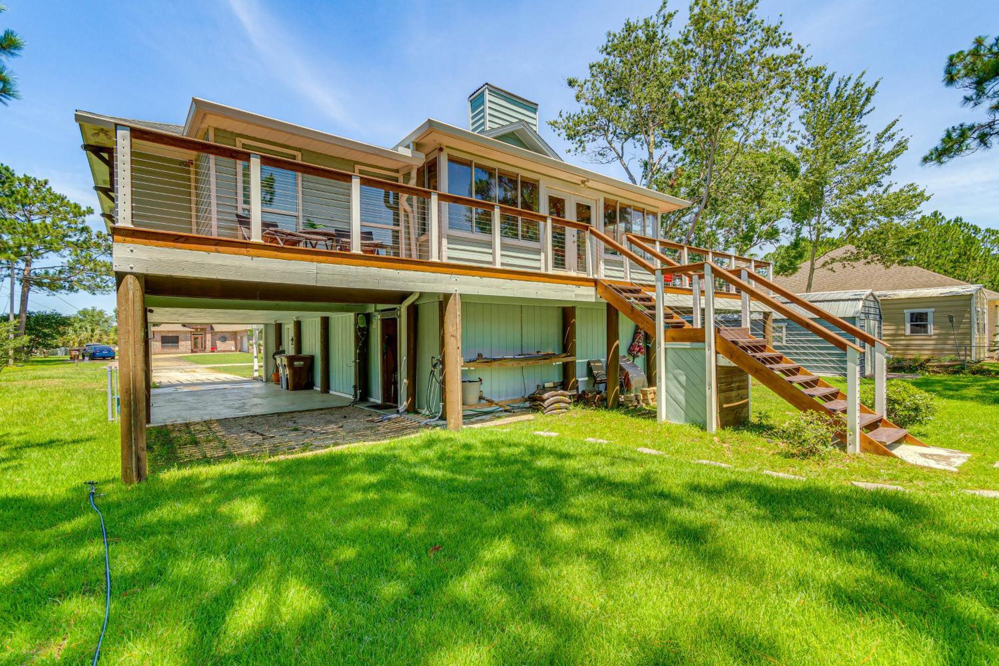 Waterfront Florida Vacation Rental With Boat Dock 밀턴 외부 사진